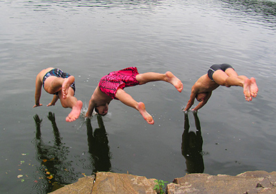 �afov 2010 - synchronizovan� skoky do p�ehrady