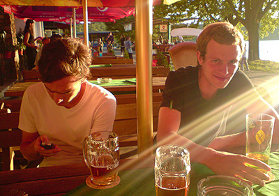 �afov 2011 - v restauraci na pl�i